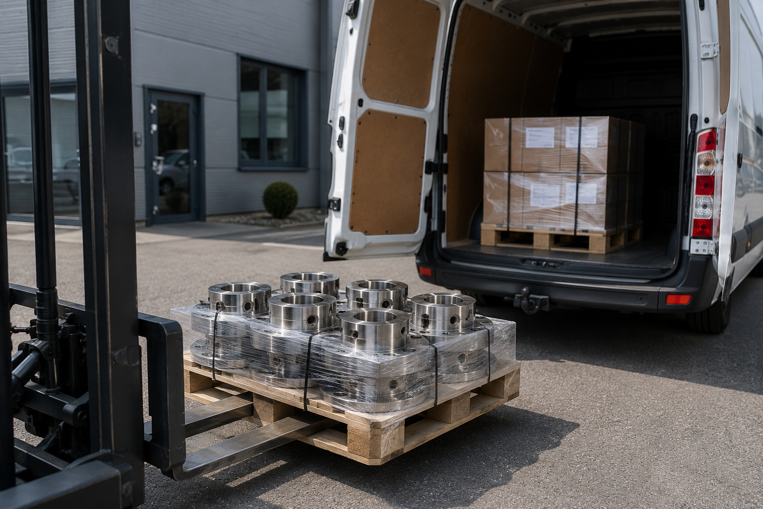 CNC-Bearbeitungszentrum im Maschinenpark der LW-Zerspanungstechnik